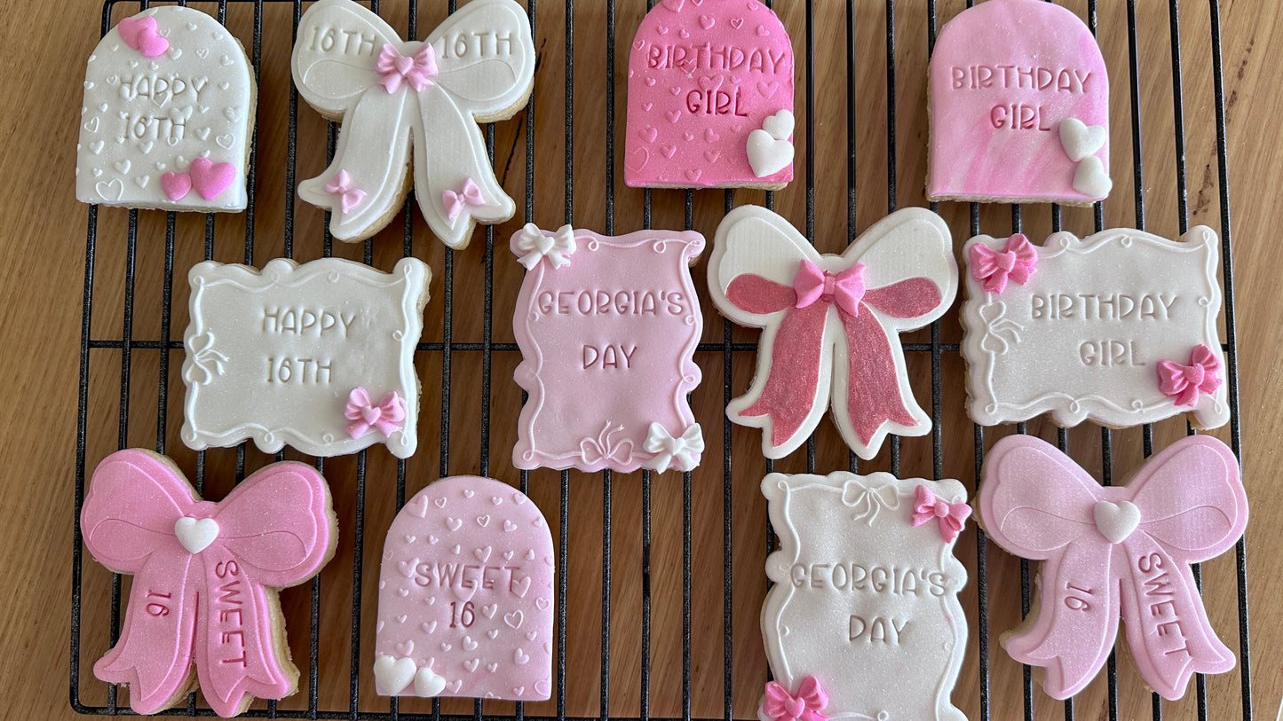 Fondant Sugar Cookies