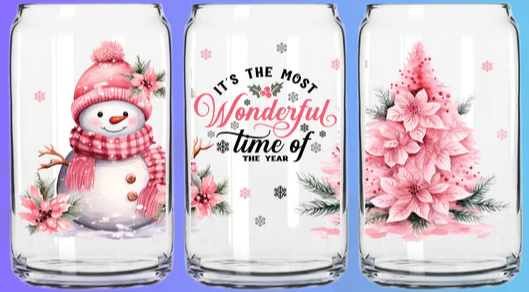 Christmas Snowglobe Tumblers