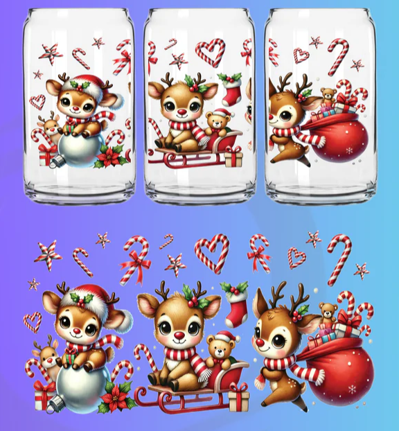 Christmas Snowglobe Tumblers