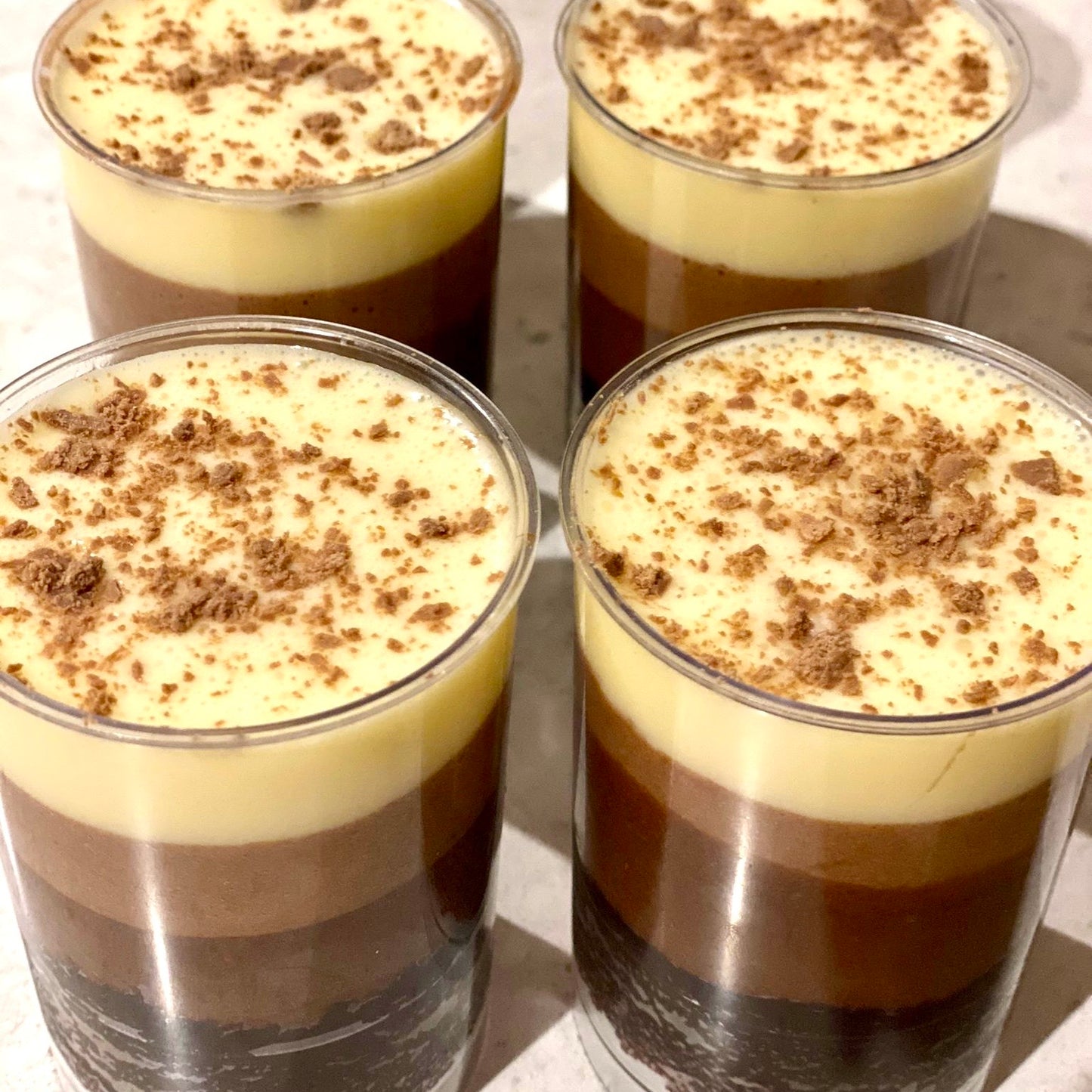 Triple Chocolate Mousse Dessert Cups - Patterson Lakes Baked to order custom desserts