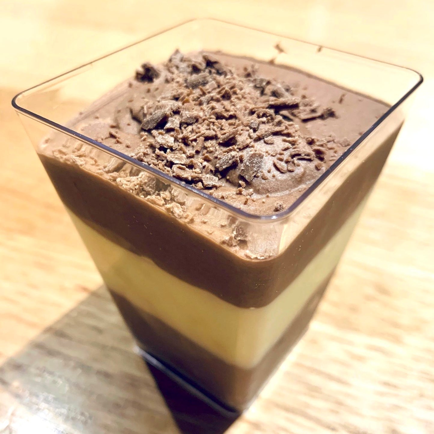 Triple Chocolate Mousse Dessert Cups