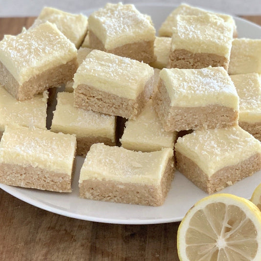 Lemon & Coconut Slice - Patterson Lakes Baked to order custom desserts